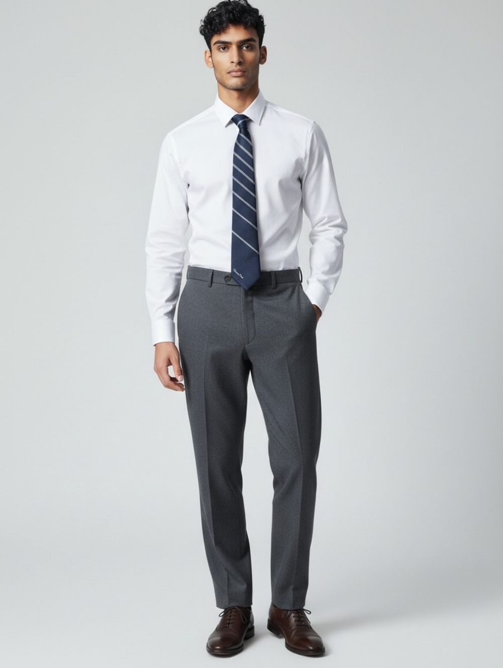 Oscar de la Renta Stripe Tie